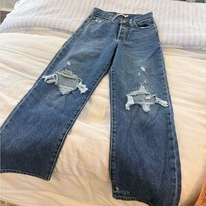 Levi’s Distressed Blue Jeans